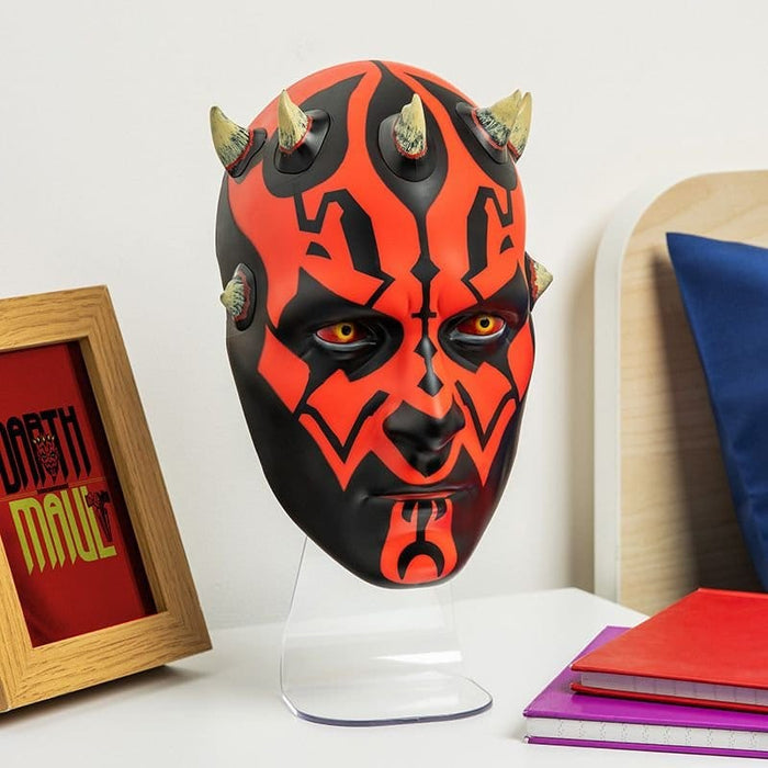 Lampada Star Wars maschera di Darth Maul