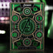 Jeu de cartes Avengers La Saga de l’infini vert