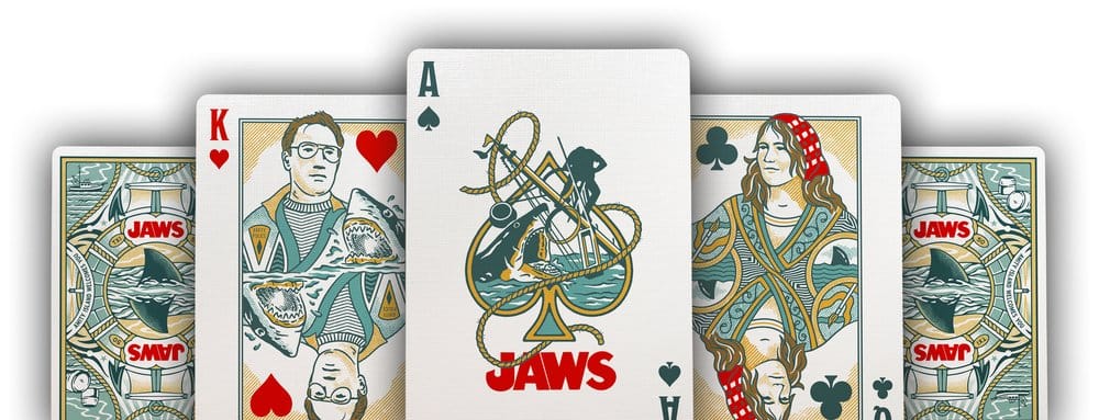 Cartes à jouer premium Les Dents de la mer