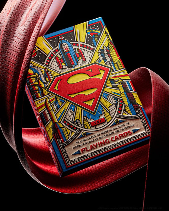 Superman Spielkarten The Man of Steel
