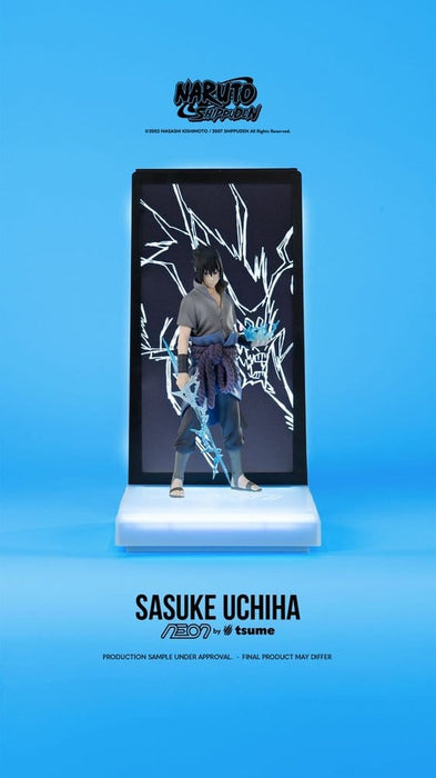 Figura luminosa de Naruto Shippuden Sasuke Uchiha (NEON)