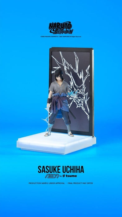 Figura luminosa de Naruto Shippuden Sasuke Uchiha (NEON)