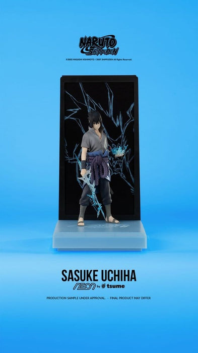 Figura luminosa de Naruto Shippuden Sasuke Uchiha (NEON)