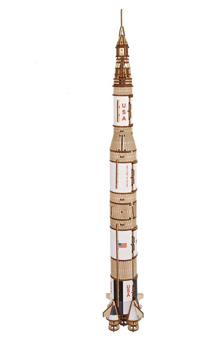 Kit de maqueta de madera NASA Saturn V