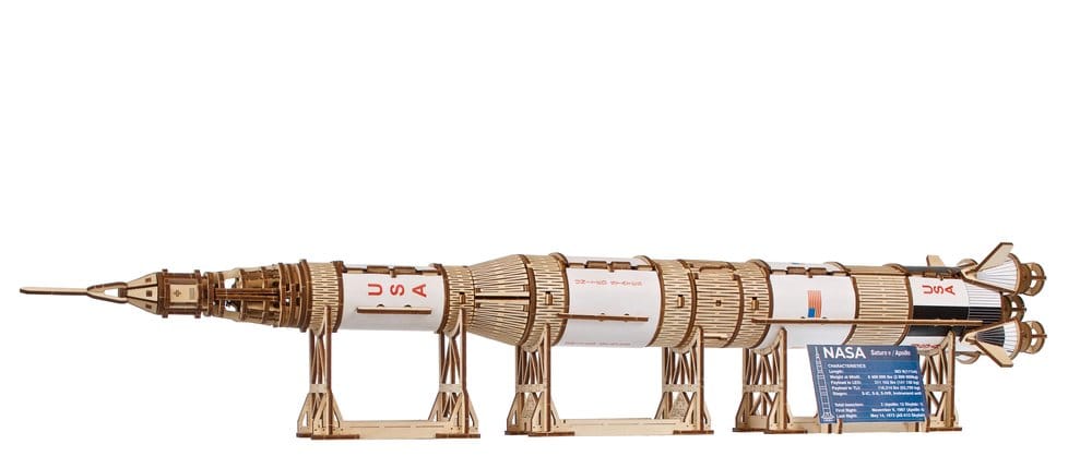 Kit de maqueta de madera NASA Saturn V