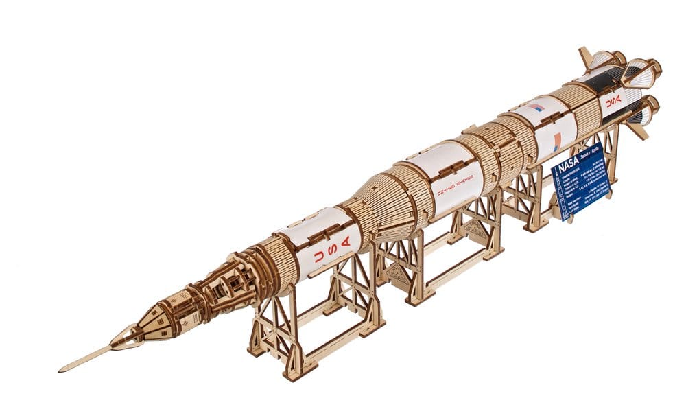 Kit de maqueta de madera NASA Saturn V