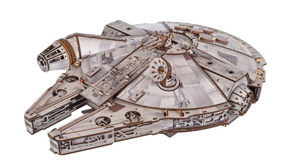 Kit de maqueta de madera Star Wars Halcón Milenario