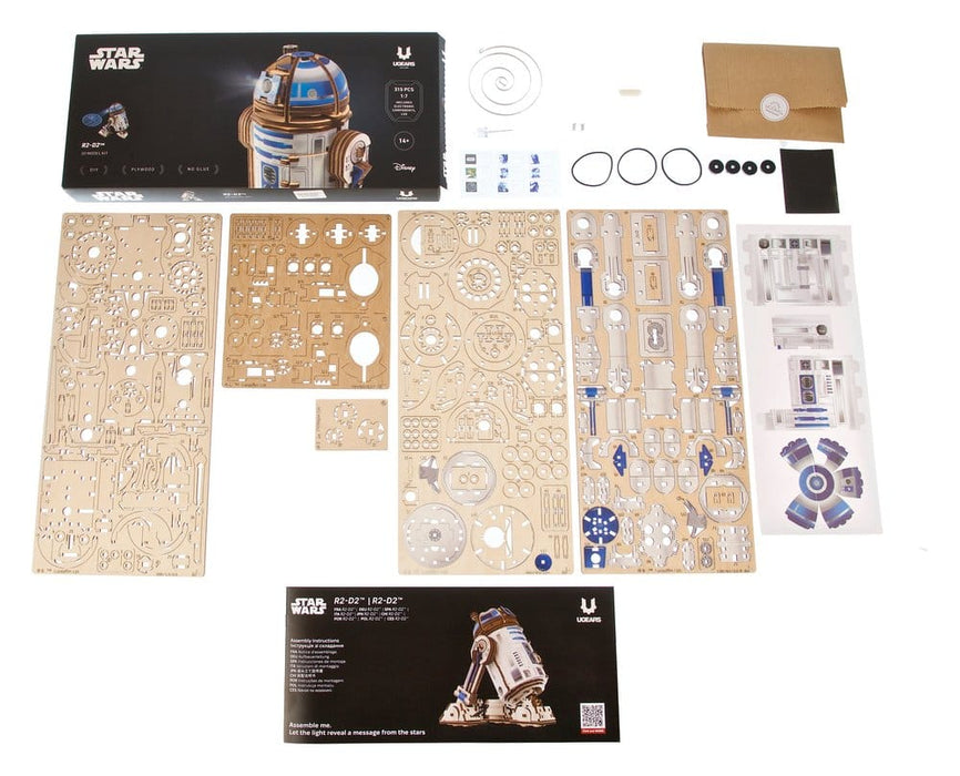 Maquette en bois Star Wars R2-D2